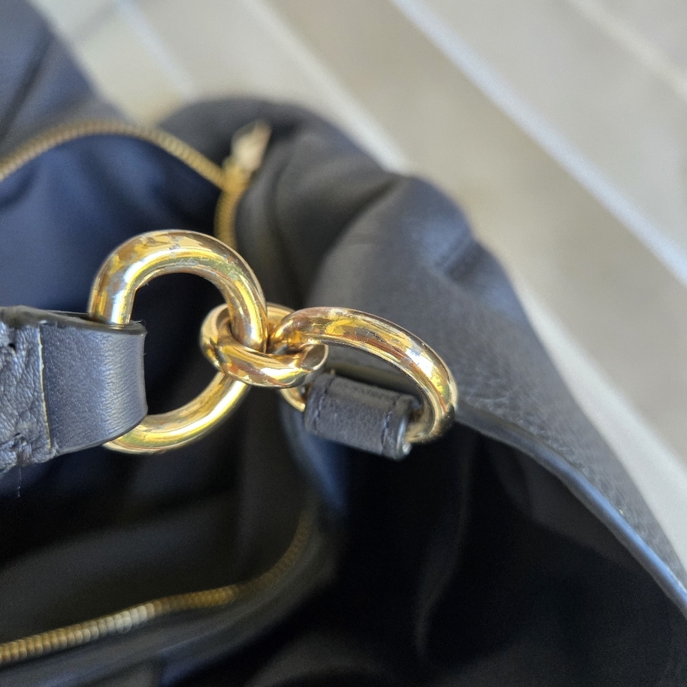 🚫SOLD🚫 Coach Lexi Leather Hobo Bag Midnight Navy Blue - Picture 11 of 11